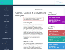Tablet Screenshot of findgamers.us